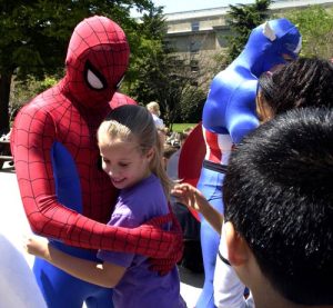 An especially friendly neighbourhood Spiderman