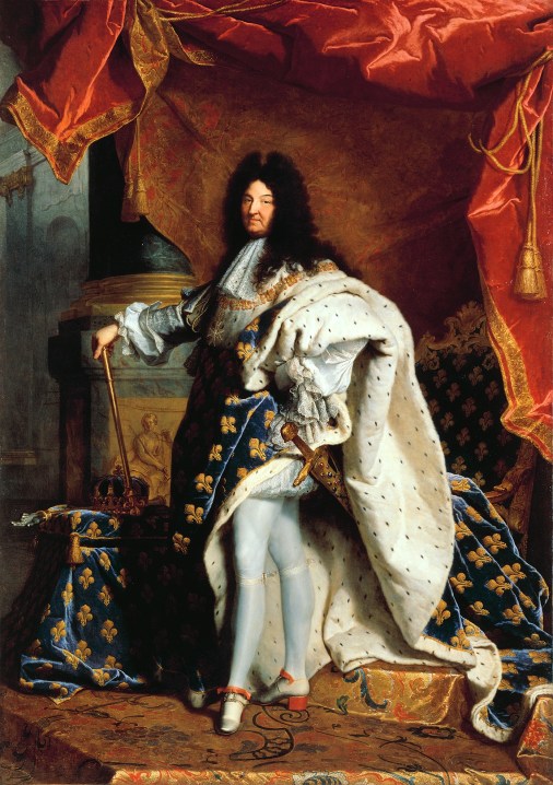 Louis XIV of France by Hyacinthe Rigaud