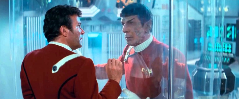 Star Trek II Kirk and Spock